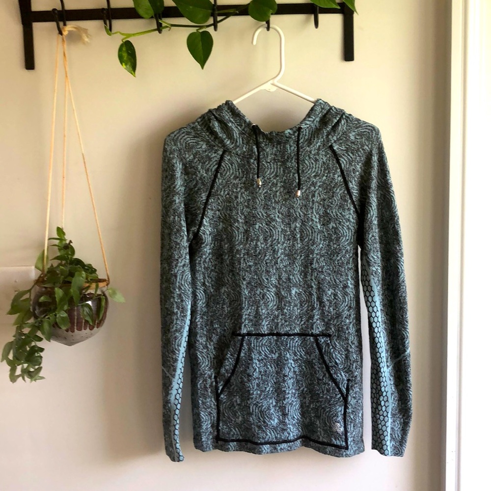Soho Sport hooded pullover athletic wear.
